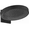 Image de hansgrohe, Pommeau de douche, Douche de tête Rainfinity 1jet avec bras de douche : couleur - noir mat (1 Type de jet, 21 l/min)