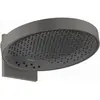 Image de hansgrohe, Pommeau de douche, Douche de tête Rainfinity 3jet avec bras de douche : couleur - noir chrome brossé/graphite (3 Types de jets, 28.10 l/min)
