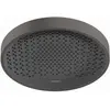 Image de hansgrohe, Pommeau de douche, Douche de tête Rainfinity 1jet : couleur - noir chrome brossé/graphite (1 Type de jet, 23.60 l/min)