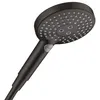 Image de Pommeau de douche HANSGROHE Raindance Select S EcoSmart 120 3 jets noir mat