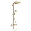 Image de Colonne de douche thermostatique HANSGROHE Croma Select S 280 bronze brossé
