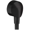 Image de hansgrohe, Robinetterie de salle de bains, HG Raccord de flexible FIXFIT E sans clapet anti-retour noir mat