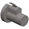 Image de hansgrohe, Vanne, HG Coulisseau pour robinet d'équerre brushed black
