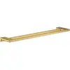 Image de hansgrohe, Porte-serviettes + crochets pour serviettes, Porte-serviettes double AddStoris (polished gold optic)