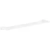 Image de hansgrohe, Porte-serviettes + crochets pour serviettes, Porte-serviettes double AddStoris, 648mm blanc mat
