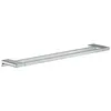 Image de hansgrohe, Porte-serviettes + crochets pour serviettes, Porte-serviettes double AddStoris, 648mm chromé