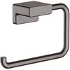 Image de hansgrohe, Dérouleur de papier toilette, Porte-rouleau de papier AddStoris, sans couvercle, brushed black