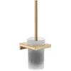Image de hansgrohe, Brosse WC, HG Ensemble brosse WC AddStoris montage mural bronze brossé