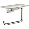 Image de HANSGROHE Porte-papier WC avec tablette chromé AddStoris