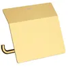 Image de Porte-papier WC avec couvercle HANSGROHE AddStoris aspect doré poli