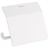 Image de HANSGROHE Porte-papier WC avec couvercle blanc mat AddStoris