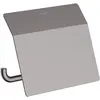 Image de hansgrohe, Dérouleur de papier toilette, HG Porte-rouleau AddStoris avec couvercle brushed black