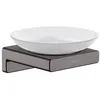 Image de HANSGROHE Porte-savon noir chromé brossé AddStoris