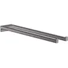 Image de hansgrohe, Porte-serviettes + crochets pour serviettes, HG porte-serviettes AddStoris à deux bras, 445mm brushed black
