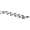 Image de hansgrohe, Porte-serviettes + crochets pour serviettes, Porte-serviettes AddStoris, deux bras, 445mm chromé