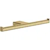 Image de HANSGROHE Porte-papier double 300 mm bronze brossé AddStoris