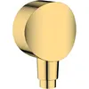 Image de hansgrohe, Système de douche, HG raccord de flexible FIXFIT S m RV u angle plastique pol. go optic