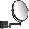 Image de hansgrohe, Miroir cosmétique, Kosmetikspiegel AddStoris, ohne Beleuchtung mattschwarz