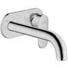 Image de Mitigeur mural lavabo encastré HANSGROHE Vernis Blend, Ecosmart chromé