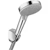 Image de hansgrohe, Pommeau de douche, Vernis Blend Set de support de pomme de douche Vario EcoSmart avec flexible de douche 160 cm (2 Types de jets, 9.70 l/min)