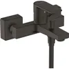 Image de Mitigeur bain douche mécanique HANSGROHE Vernis Shape noir mat