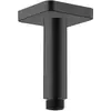 Image de hansgrohe, Pommeau de douche, Raccord de plafond VERNIS Shape, apparent 100mm noir mat