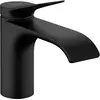 Image de hansgrohe, Robinetterie de salle de bains, HG Mitigeur monocommandé pour lavabo VIVENIS 80 sans vidage noir mat