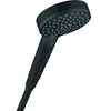 Image de Pommeau de douche HANSGROHE Vernis Blend 100 EcoSmart 2 jets noir mat