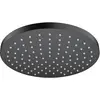 Image de hansgrohe, Pommeau de douche, HG Douche de tête Vernis Blend 200 1jet EcoSmart noir mat (1 Type de jet, 8.70 l/min)