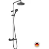 Image de Colonne de douche thermostatique HANSGROHE Vernis Blend 200 noir mat