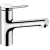 Image de Robinet de cuisine avec douchette HANSGROHE Zesis M33 150 2 jets chromé