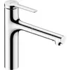 Image de hansgrohe, Robinetterie de cuisine, HG Mitigeur monocommandé pour évier Zesis M33 160, douchette extractible, 2 jets chrome
