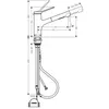 Image de Robinet de cuisine avec douchette HANSGROHE Zesis M33 150 sBox 2 jets chromé