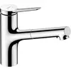 Image de hansgrohe, Robinetterie de cuisine, Einhebel-Spültischmischer Zesis M33 150, Eco, Ausziehbrause, 2 jet chrom
