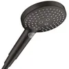 Image de HANSGROHE Douchette à main Raindance Select S 120 3jet PowderRain noir chromé brossé