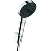 Image de Ensemble support mural et douchette 105 3jet Relaxation avec flexible 160 cm chromé Hansgrohe Pulsify Select