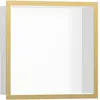 Image de hansgrohe, Rangement pour douche, HG Niche murale XtraStoris Individual blanc mat 300x300x100mm Cadre design pol. (30 x 10 x 30 cm)