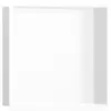 Image de hansgrohe, Rangement pour douche, HG Niche murale XtraStoris Individual blanc mat 300x300x100mm Cadre design mat (30 x 10 x 30 cm)