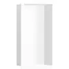 Image de hansgrohe, Rangement pour douche, HG Niche murale XtraStoris Individual blanc mat 300x150x100mm Cadre design mat (15 x 10 x 30 cm)