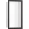 Image de hansgrohe, Rangement pour douche, HG Niche murale XtraStoris Individual blanc mat 300x150x100mm Cadre design bru (15 x 10 x 30 cm)