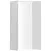 Image de hansgrohe, Rangement pour douche, HG Niche murale XtraStoris Minimalistic avec cadre ouvert 300x150x140mm blanc mat (15 x 14 x 30 cm)