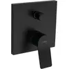 Image de hansgrohe, Robinetterie de salle de bains, VIVENIS Set de finition, encastré, robinetterie de bain, noir mat
