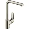 Image de hansgrohe, Robinetterie de cuisine, HG Mitigeur d'évier 280 FOCUS M41 Eco avec douchette extractible 1jet, finition inox