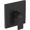 Image de hansgrohe, Robinetterie de salle de bains, VERNIS Shape Set de finition, encastré, robinet de douche, noir mat