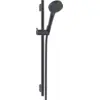 Image de Pommeau de douche HANSGROHE Vernis Blend EcoSmart 2 jets avec barre noir mat