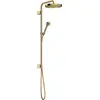 Image de hansgrohe, Système de douche, Showerpipe 280 1jet AXOR ONE encastré poli or optique