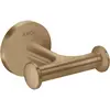 Image de Axor, Porte-serviettes + crochets pour serviettes, Crochet porte-serviette Universal Circular double bronze brossé