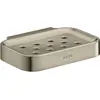 Image de hansgrohe, Distributeur de savon + porte-savon, Porte-savon Axor Universal Circular nickel poli