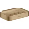 Image de hansgrohe, Dérouleur de papier toilette, Porte-savon Axor Universal Circular bronze brossé