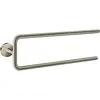 Image de hansgrohe, Porte-serviettes + crochets pour serviettes, Porte-serviettes Axor Universal Circular deux bras nickel poli
